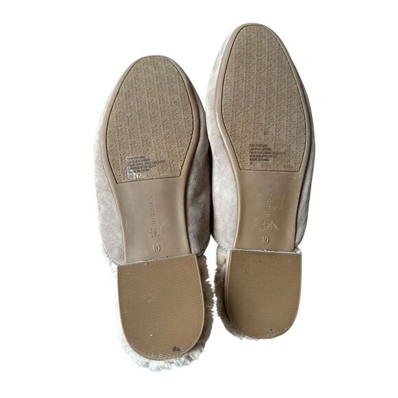 Birdies THE PHOEBE Suede Moleskin Lining Slide Slipper Mules Size 10 - Picture 6 of 8